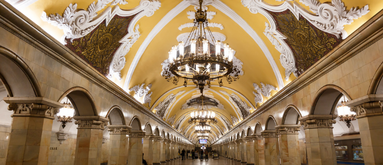 What to see in Russie Stations de métro de Moscou